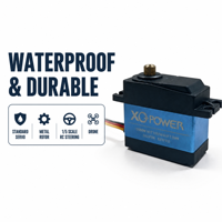 Moteur servo numérique XQ-Power 40 kg standard avec rotor métallique pour drone, engrenage métallique, moteur servo RC pour voiture RC, servo de direction RC à l'échelle 1/5