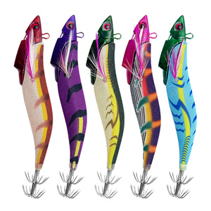 Esca Artificiale per Calamari con Testa Piombata, Luminosa al Buio, con Amo a Ombrello, per Acqua Salata, per Calamari e <span class=keywords><strong>Seppie</strong></span> - Product Image 1