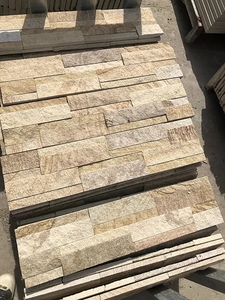 Panneaux muraux extérieurs modernes en pierre de placage en <span class=keywords><strong>ardoise</strong></span> décorative pour murs extérieurs - Product Image 4