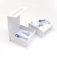 Boîtes magnétiques haut de gamme pour emballages de soins de la peau, gaufrage et pelliculage mat pour parfums, crèmes pour le visage et huiles essentielles (recyclées)