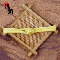 Noeuds de grenouille chinois traditionnels boutons de couture attaches de fermeture pour Cheongsam Tang Costumes tenue écharpe de couture