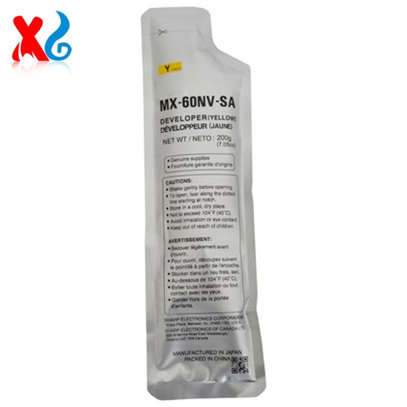 MX-60NVSA & MX-61NVSA Color Developer Powder Set for Sharp MX-3050