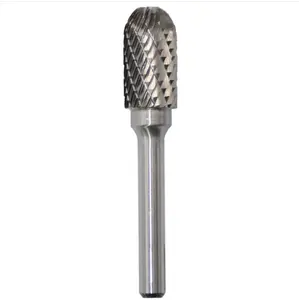 6mm shank SC Tungsten karbür yönlendirme uçları döner matkap T.C.T Roraty matkap ucu Metal malzemeler oyma araçları