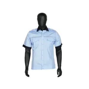 Design personalizado segurança trabalho roupas terno camisas propriedade segurança guarda uniforme mangas curtas roupa segurança