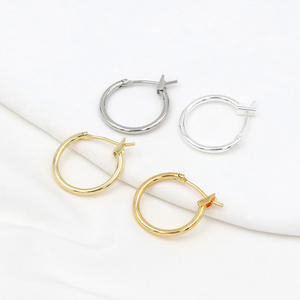 Cuivre plaqué or véritable 18 carats tête de lapin queue oreille anneau 14K couleur rétention neuf mots bricolage oreilles oreilles accès - Product Image 4