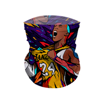 Custom Satijn Headwear Microfiber Hals Buis Bandana Sjaal Met Logo Afdrukken Effen Of Dierenpatroon Gezichtsbedekking Head Warmer