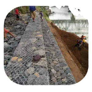 Hộp Gabion Mạ Kẽm Và Hệ Thống Đệm Rọ Đá Cho Giỏ Gabion Giữ Đất - Product Image 1