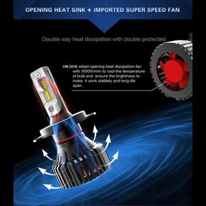 8000lm auto automobile T8 H7 H11 9006 projecteur voiture mazda 6 vélo 12w moto led ampoules de phares - Product Image 5