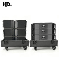 KD-208 Enceinte passive Line Array double 8 pouces 500W/2000W Audio haute résolution Convient pour la scène et les concerts
