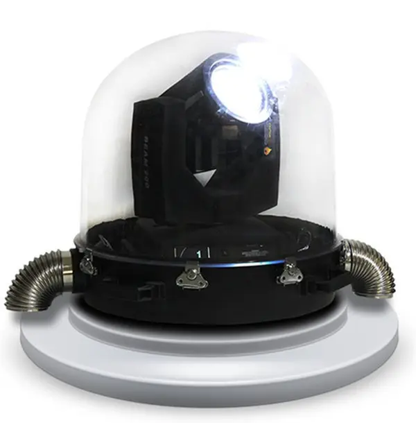 Precio de fábrica cúpula luz cubiertas de plástico para LED luz móvil