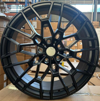 Jantes de voiture pour passagers Mingyue Flow Forming Gloss Black pour M3 M4 827M E30 E46 E36 513M E60 18 19 20 pouces 5X112 5X120 échelonnées