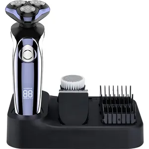 MRY 4 IN 1 Waterproof Multi Groomer All-in-One Trimmer Ear Hair Trimmer and Hair Clipper Mens Grooming Kit for Beard