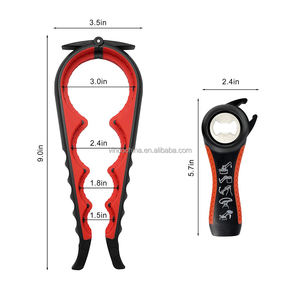관절염이있는 관절염 약한 손 노인을위한 5 in 1 다기능 병따개 뚜껑 오프너 항아리 오프너 - Product Image 2