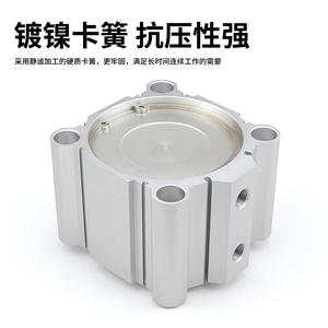 กระบอกสูบลมขนาดใหญ่แบบบาง SDA รุ่น 125/140/160x5x10x15-20-30-40-50-75-100S สำหรับฟาร์ม - Product Image 4