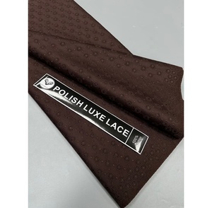 Tela de Encaje de Algodón Africana para Hombre, Diseños Nuevos y Modernos, Precio al por Mayor, Lista para Enviar, para Confección de <span class=keywords><strong>Ropa</strong></span> Masculina Nigeriana - Product Image 4