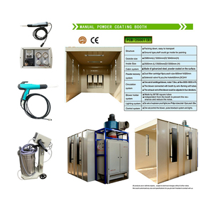 Coloreeze bột sơn thiết bị sản xuất bột chữa Lò nướng với khí hệ thống sưởi ấm - Product Image 4