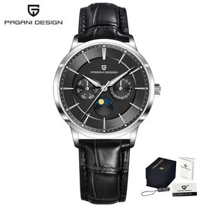 นาฬิกาข้อมือควอตซ์ Pagani Design รุ่น PD-1795 1795 สำหรับผู้ชาย ดีไซน์หรูหรา ตัวเรือนสแตนเลส สายหนัง กันน้ำ - Product Image 6