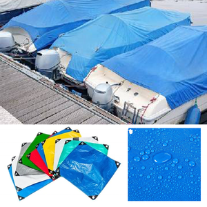 Bâche en PE imperméable sur mesure avec œillets renforcés <span class=keywords><strong>pour</strong></span> équipements agricoles et housses industrielles - Product Image 2