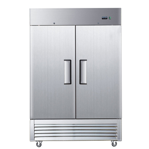High Quality Equipment Commercial Fridge Two Doors Kitchen Upright Refrigerator - Product Image 2