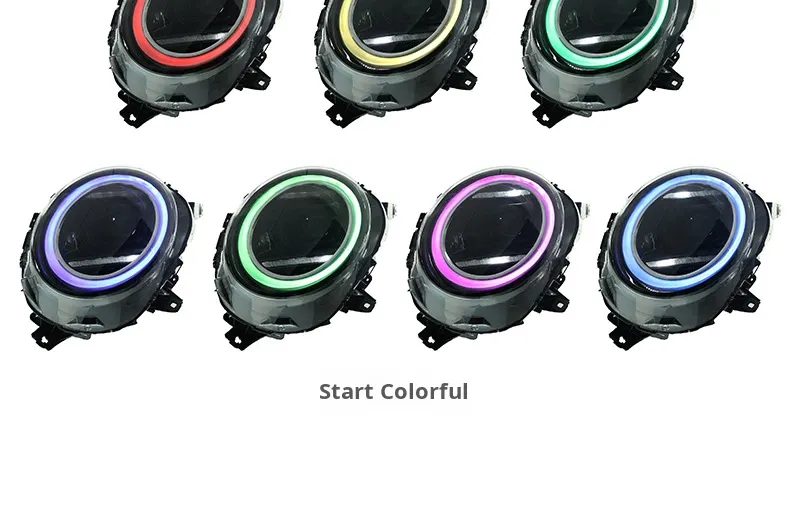 Colorful day running lights