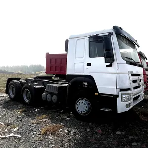 Kullanılmış kamyonlar 6X4 HOWO ağır kamyon dizel traktör kamyonları