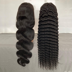 Venta al por mayor de pelucas de cabello humano birmano, doble estiramiento, sin pegamento, Full Hd, 360 - Product Image 2