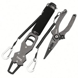 Nuevas Pinzas de Pesca Giratorias 360° de Aleación de Aluminio, para Cortar Líneas, Tipo Lu Ya, Duraderas, Impermeables, Marca Flying - Product Image 5