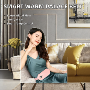 Lsman Dames PU Leder ABS Plastic Massagegordel 1800mAh 3 Uur Timer 9 Versnellingen CE ROHS FCC Taille Massager - Product Image 3