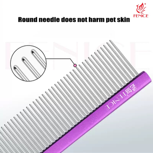 Peines de Cola de <span class=keywords><strong>Rata</strong></span> Fenice de Nivel Profesional para Peluquería Canina, Peine Divisor de Pelo para Perros de Pelo Largo - Product Image 3