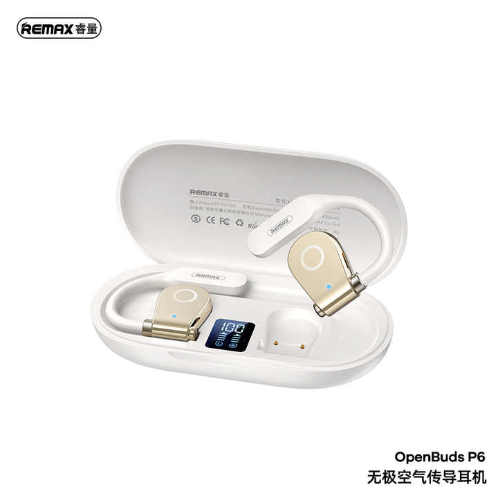 REMAX Openbuds P6 - Wireless Earbuds with Open Earhooks
