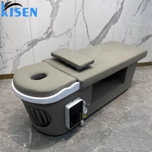 KISEN Mobilier de Salon Professionnel : Station de Spa Capillaire avec Équipement de Massage, Table de Lavage et Bac à Shampooing Intégré - Product Image 5