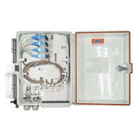 Boîtier de distribution de fibre optique Unionfiber OEM extérieur IP68 1*16 ports FDB 16 cœurs Caja NAP avec splitter pour FTTH