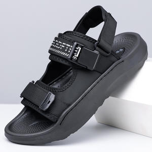 Pantoufles d'extérieur décontractées pour hommes, semelle souple et confortable, double usage pour la conduite et les activités de plein air, sandales de plage polyvalentes - Product Image 2