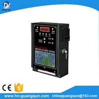 Grand fabricant commercial professionnel d'analyseur d'alcool d'haleine de distributeur automatique AT319