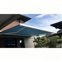 Vente directe usine – Auvent automatique motorisé à bras articulé, cassette intégrale, pour terrasse, protection solaire extérieure, en aluminium rétractable
