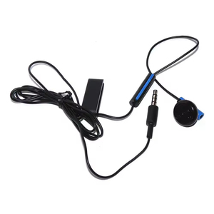 Chất Lượng Cao <span class=keywords><strong>Mono</strong></span> Trò Chuyện Earbud Headphone Với <span class=keywords><strong>Mic</strong></span> 3.5Mm Cho PlayStation 4 Tai Nghe Có Dây - Product Image 4