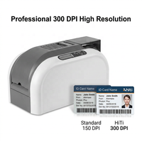 Imprimante de cartes PVC intelligente HiTi CS270e (inclut les fonctions d'encodage RFID et de bande magnétique ; impression de cartes plastiques recto simple)