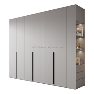 Muebles de Diseño Moderno para Vestidores y Armarios de Almacenamiento Ajustables para Dormitorios - Product Image 4