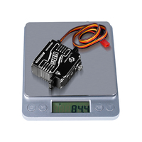 Flashhobby Servo Brushless 60KG à Couple Élevé, Ultra Rapide 0.075s, Alimentation Directe 4S LiPo, Étanche IP67 avec Dissipateur Thermique pour Voiture RC DIY