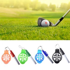 Stylo marqueur de balle de golf en plastique personnalisé pour la promotion, outil d'alignement, accessoires d'entraînement de golf - Product Image 4
