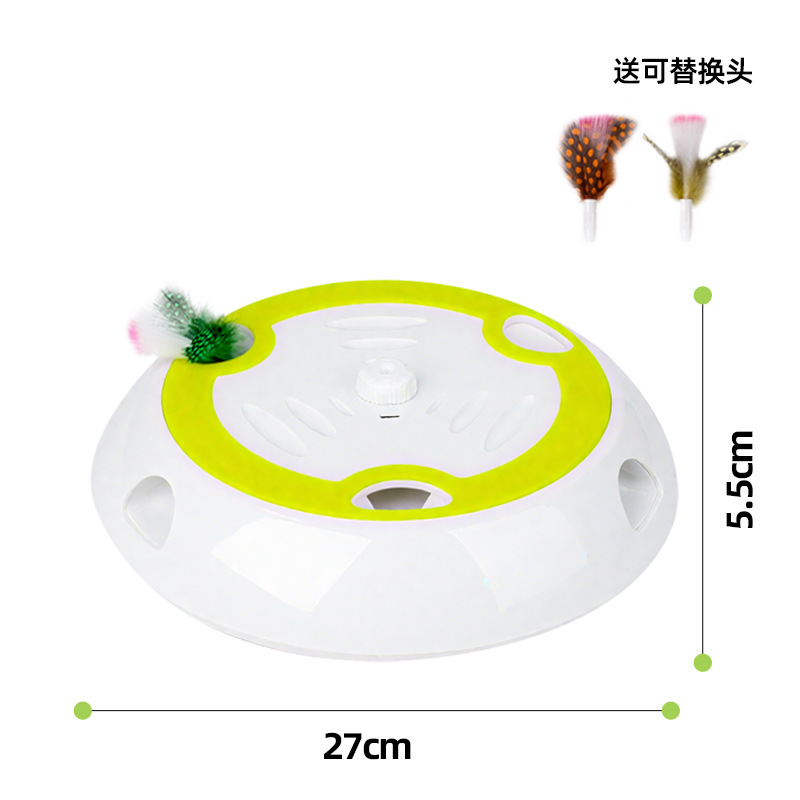 Smart Pet Cat Teaser Toy - Interactive Electronic TPR Puzzle Exercise Movement Pet Toy for Dogs Cats