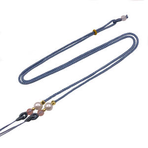 Toptan kolu el yapımı DIY kolye halat el örgülü halat dokuma kordon kolye - Product Image 1