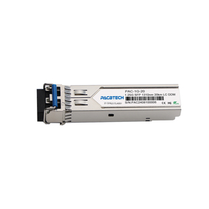 PACBTECH PAC-1G-20 1.25G SFP 트랜시버 듀얼 파이버 싱글 모드 LC 커넥터 1310nm 20km DDM FTTH 모든 브랜드 스위치 호환 가능 - Product Image 6