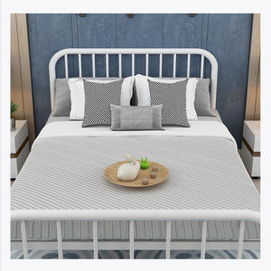 Kainice Modern Bedroom Furniture Set Contemporary Metal <strong>Bedframe</strong> for Living Room Hotel School Apartment or Hospital Use - Product Image 2