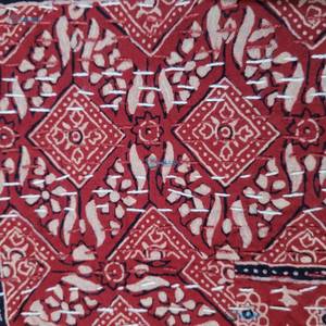 <b>Patchwork</b> <b>Quilt</b> Hand Block Print Kantha 100% Cotton Multi Color Indian New Print Durable Waterproof 90x108 Inches Home <b>Bedspread</b> - Product Image 1