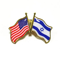 Épinglette des États-Unis d'Amérique Épinglette du drapeau du pays des États-Unis Épingle de souvenir en métal émail or patriotique drapeau américain Épinglette