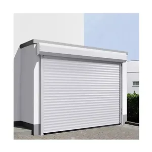 <span class=keywords><strong>Puerta</strong></span> Enrollable Automática/Manual de Aluminio de Alta Calidad, Resistente al Viento, Silenciosa, Diseño Moderno para Uso en Exteriores - Product Image 1