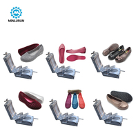 Machine à chaussures d'occasion, machine à moulage par injection de PVC TPR pour pantoufles, machine à soufflage d'air PCU, bon état sur le marché chinois