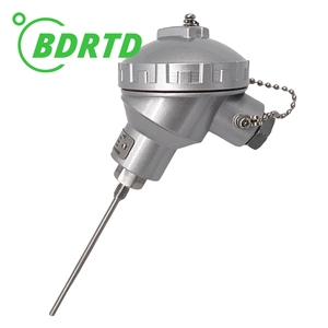 Nhà Máy bán hàng trực tiếp tùy chọn máy phát Nhiệt Độ PT100 PT 100 nhiệt độ sonser (RTD PT100/pt1000) với Hộp nối - Product Image 5