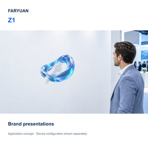FARYUAN Z1 42 см 3D-голографический вентилятор с воспроизведением с TF-карты для розничной рекламы - Product Image 3
